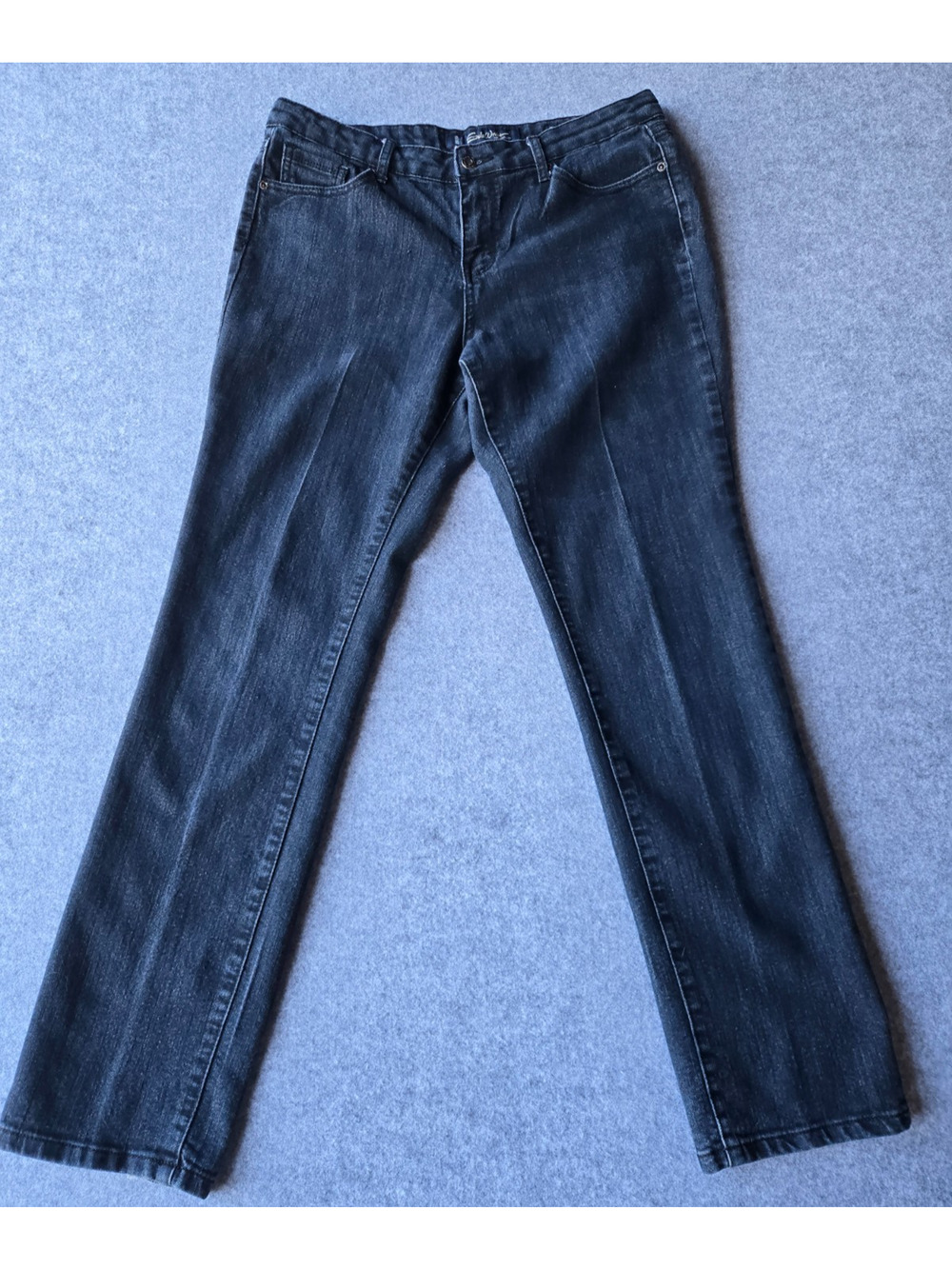 Salt Works New York City Jeans Women's 14 Med Rise Skinny Stretch Dark Wash